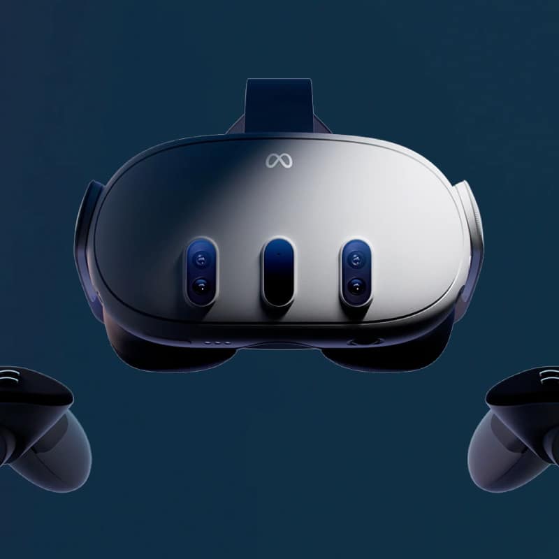 Meta Quest 3 är nya generationens VR-glasögon med AR-teknik